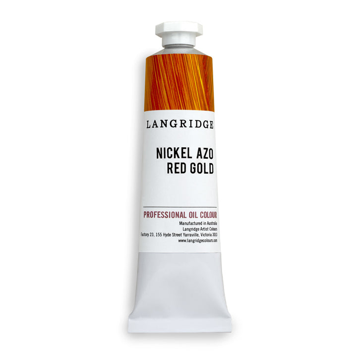 Langridge Nickel Azo Red Gold Oil Colour
