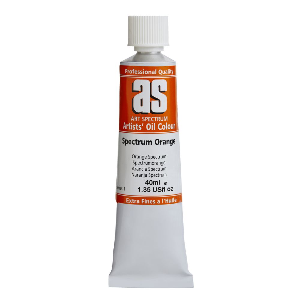 Spectrum Orange Art Spectrum Oil