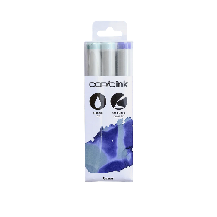 Copic Alcohol Ink Set 3 Ocean