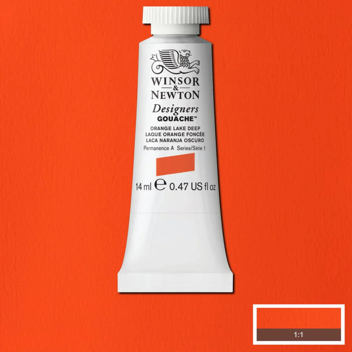 Orange Lake Deep Gouache WN 14ml