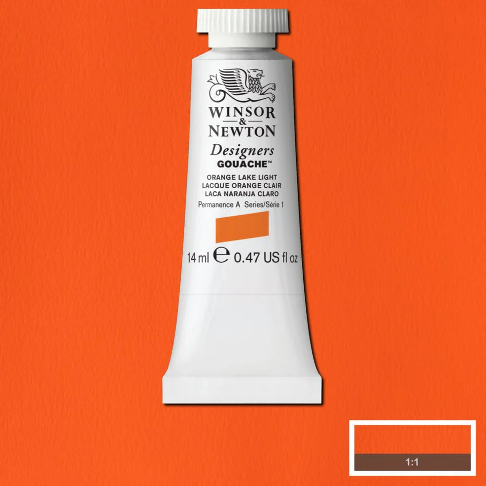 Orange Lake Light Gouache WN 14ml