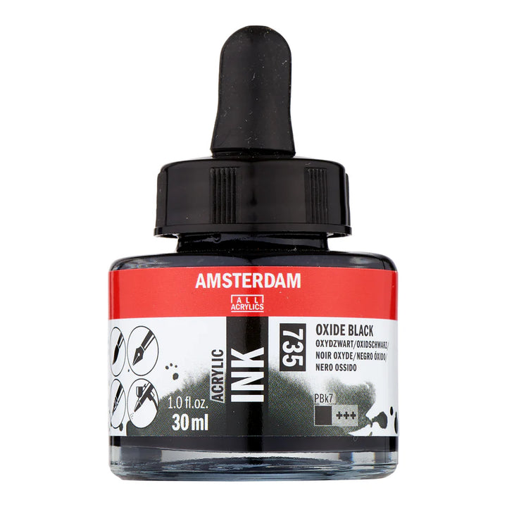 Oxide Black Talens Ink 30ml