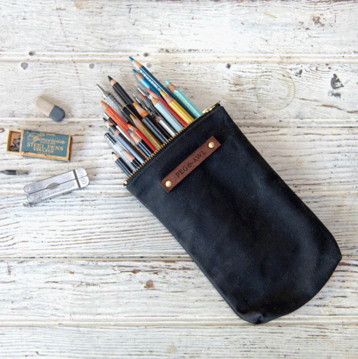 The Scribbler Pouch - Coal