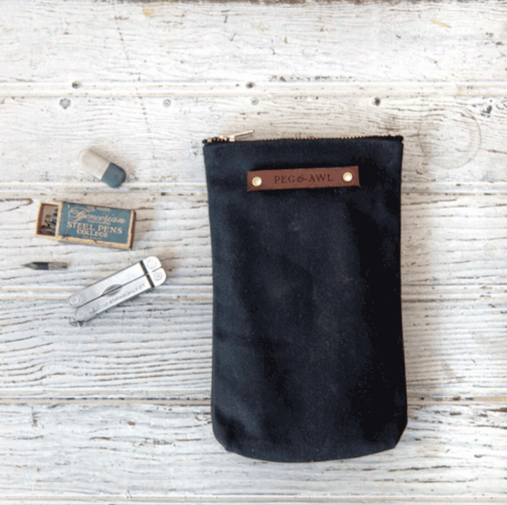 The Scribbler Pouch - Coal