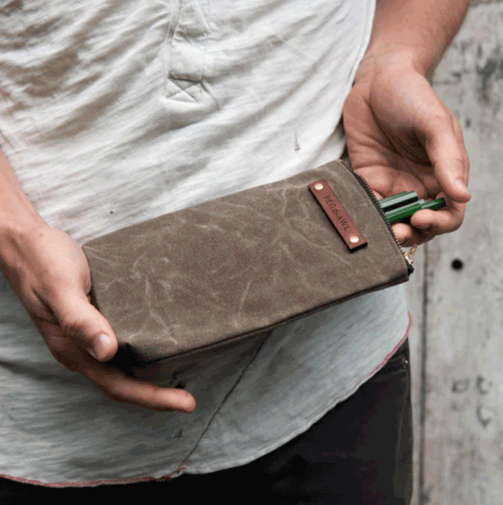 The Scribbler Pouch - Truffle