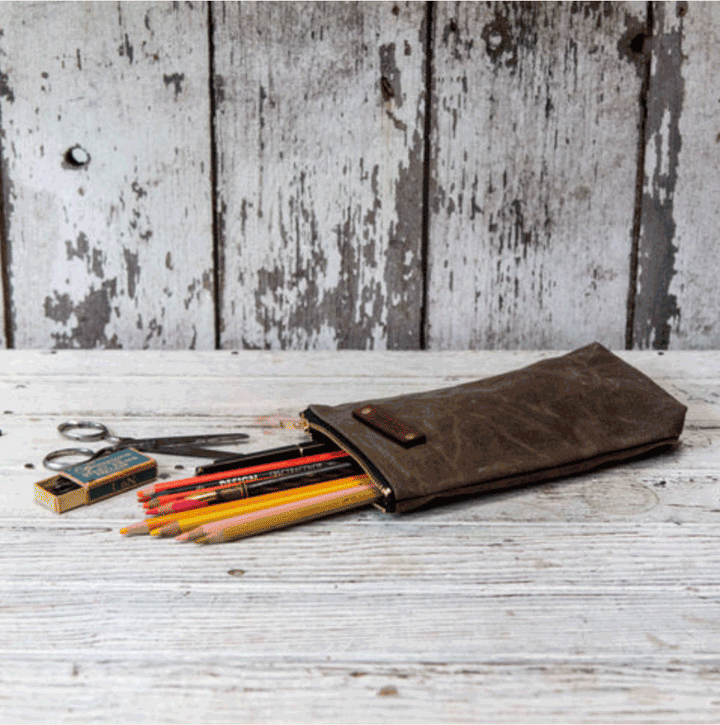 The Scribbler Pouch - Truffle