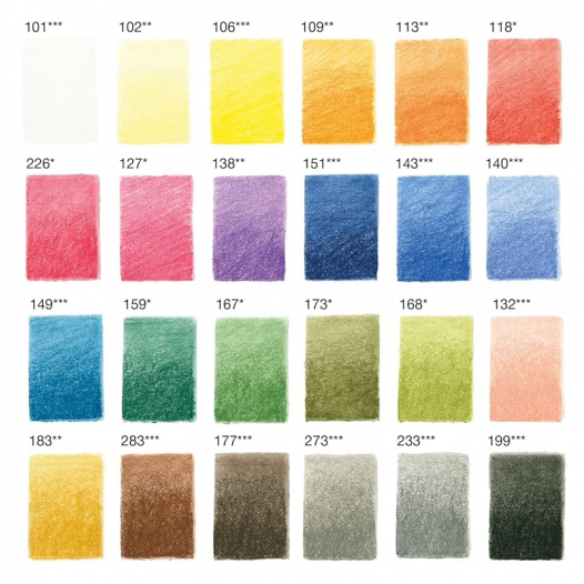 Faber-Castell Pitt Pastel tin of 24