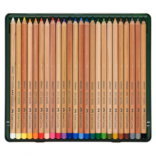 Faber-Castell Pitt Pastel tin of 24