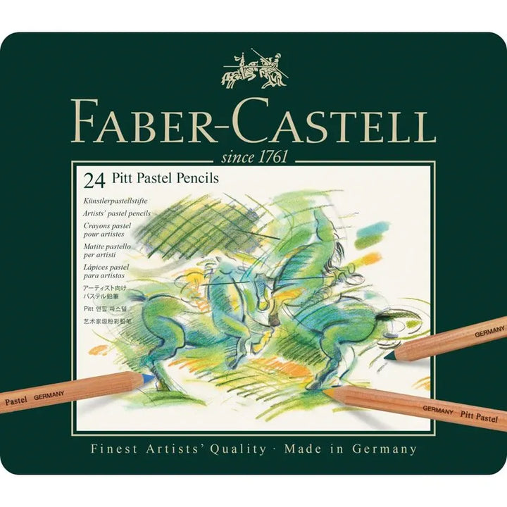 Faber-Castell Pitt Pastel tin of 24