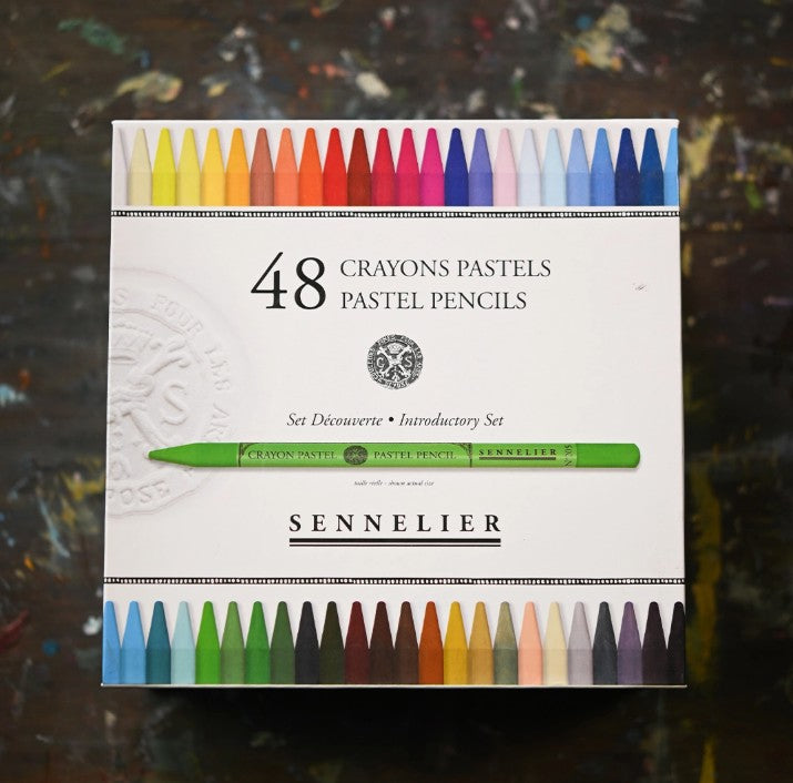 Sennelier Set of 48 Assorted Pastel Pencils