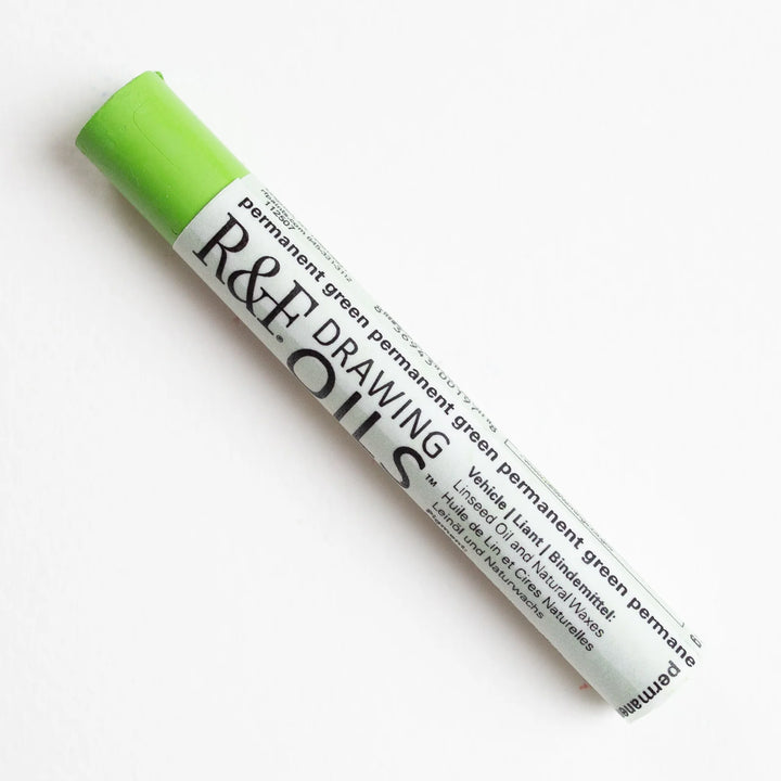 3126 Permanent Green R&amp;F Drawing Oil 12ml