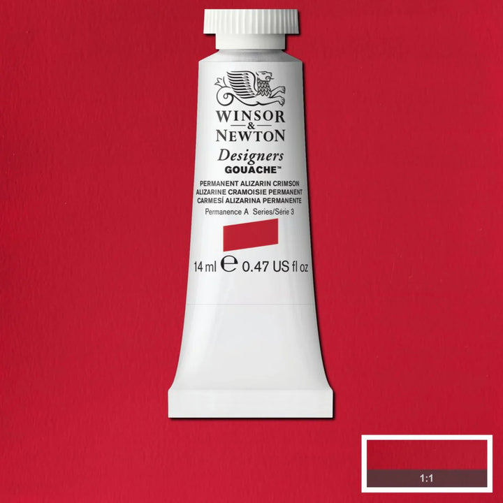 Perm Alizarin Crimson Gouache WN 14ml