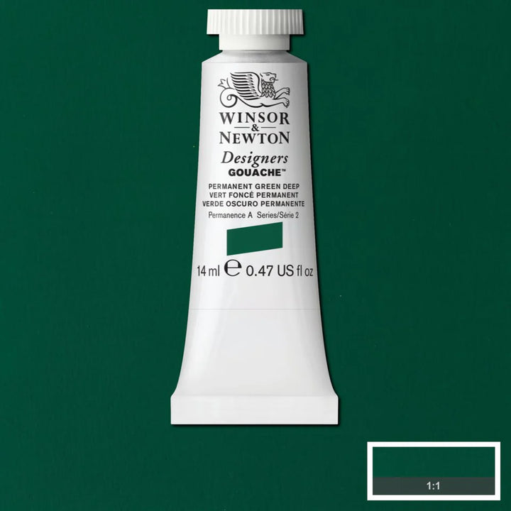 Perm Green Deep Gouache WN 14ml