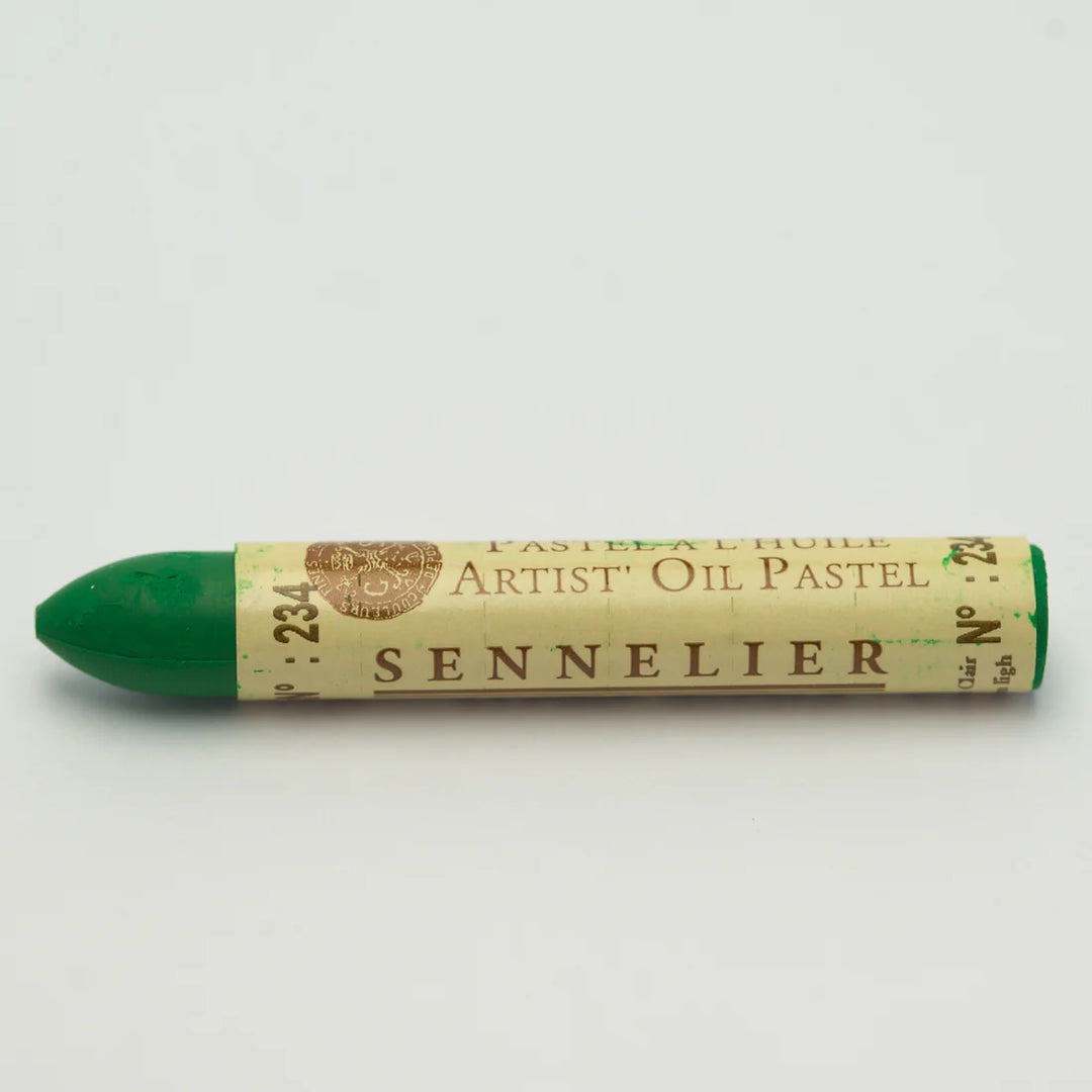 234 Permanent Green Light Sennelier Oil Pastel