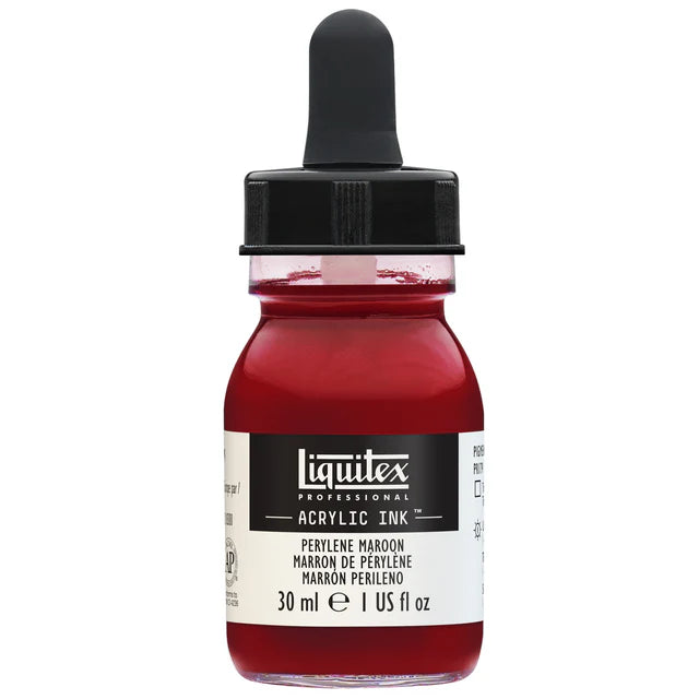 Perylene Maroon Liquitex Acrylic Ink 30ml