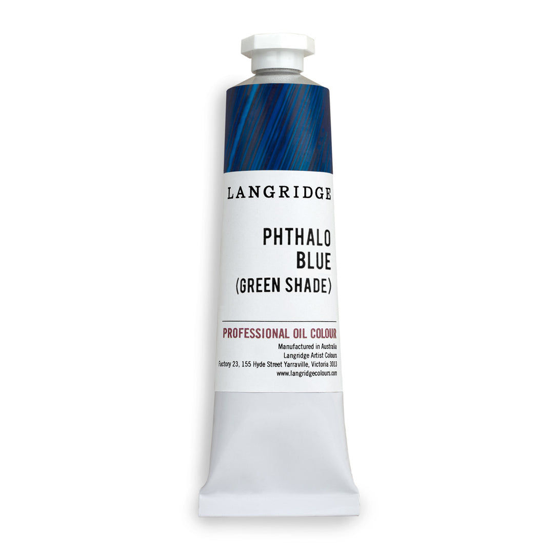 Langridge Phthalo Blue (Green Shade) Oil Colour