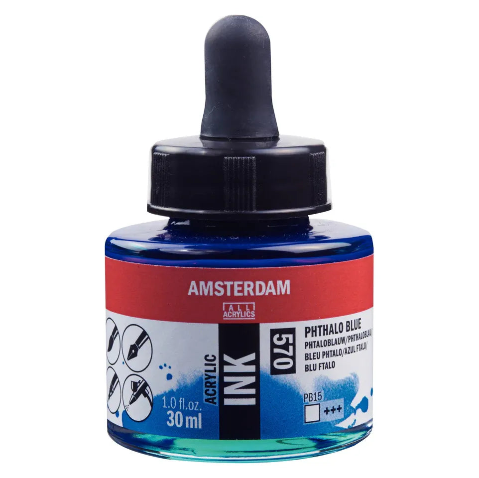 Phthalo Blue Talens Ink 30ml