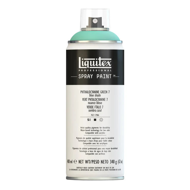Phthalo Green Blue Shade Liquitex Spray Paint 400ml Can