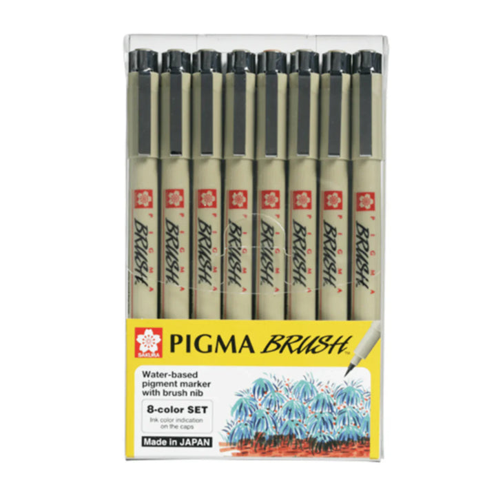 Pigma Micron Set 8 Brush set