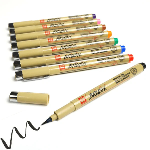 Pigma Micron Set 8 Brush set