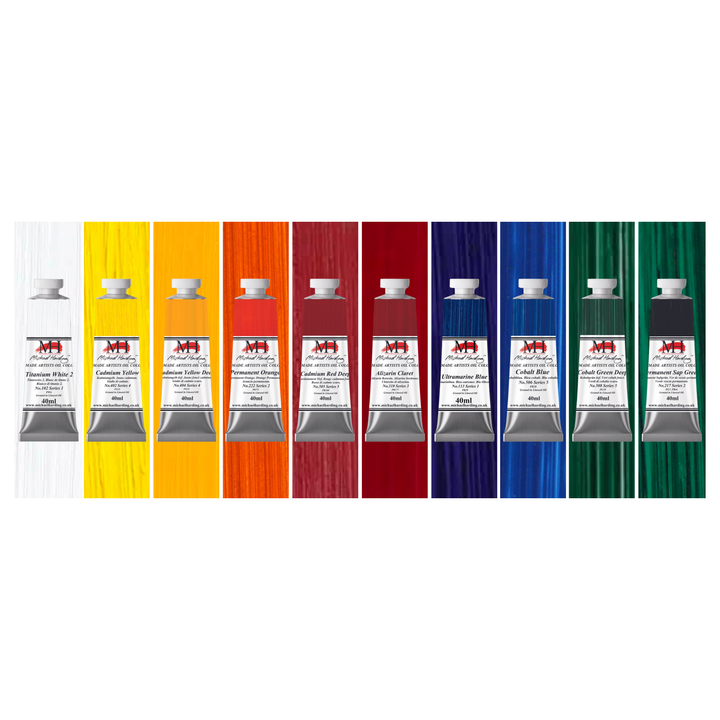 Michael Harding Plein Air Masters Set of 10x40ml