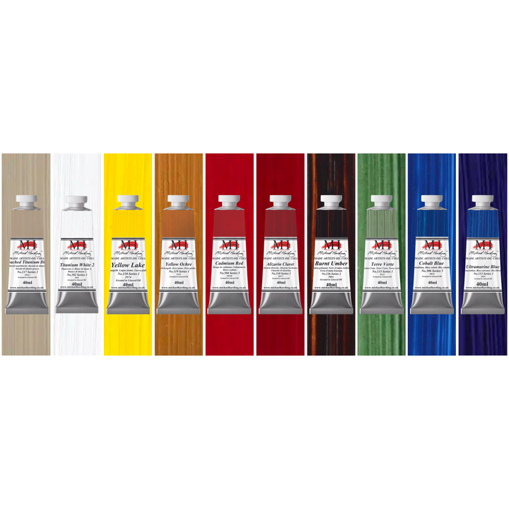 Michael Harding Plein Air Painters Set of 10x40ml