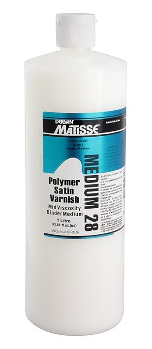 Polymer Satin Varnish MM28 Matisse