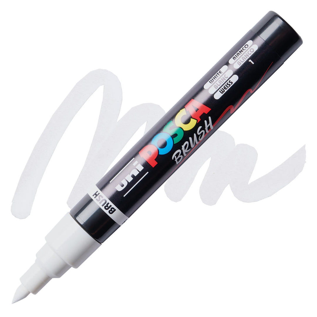 POSCA PC5BR Paint Markers Black/White 4 Pack