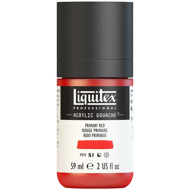 Primary Red Acrylic Gouache liquitex 59ml