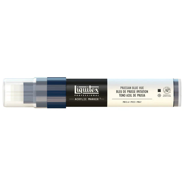 Prussian Blue Liquitex Marker Wide 15mm