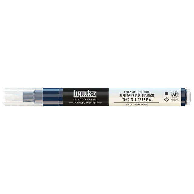 Prussian Blue Liquitex Marker Wide 15mm
