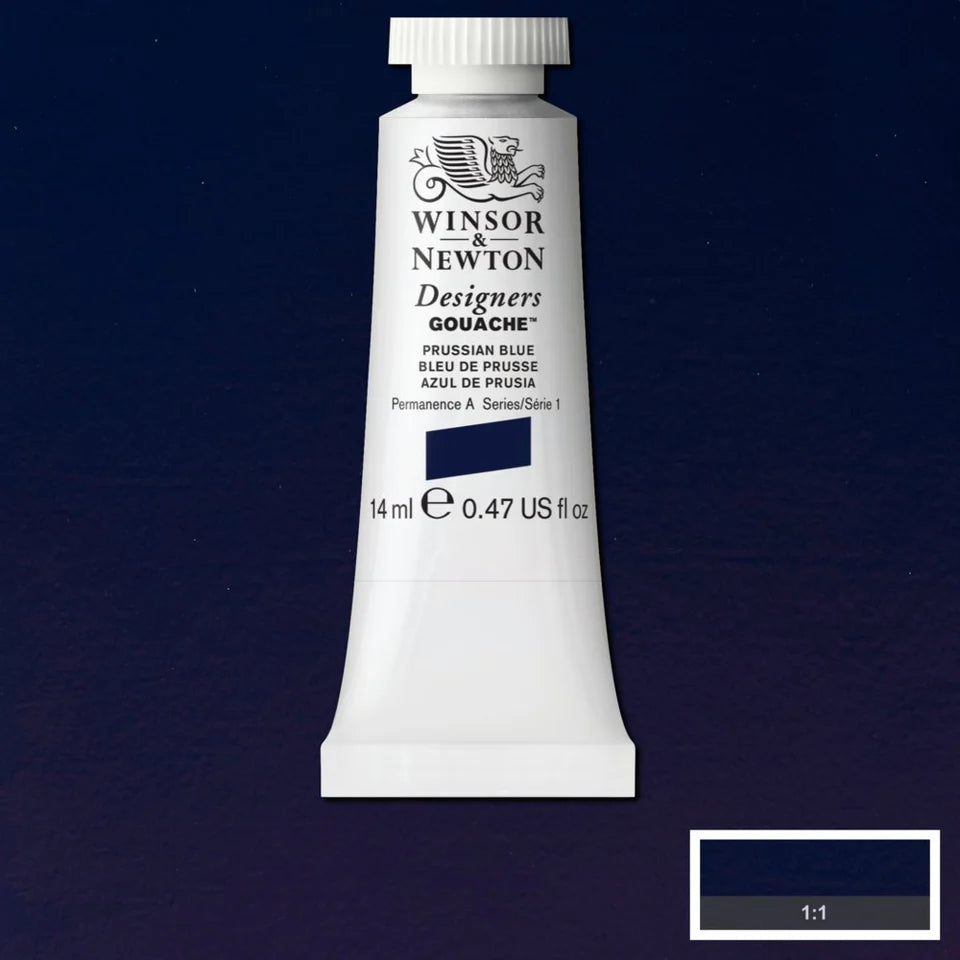Prussian Blue Gouache WN 14ml