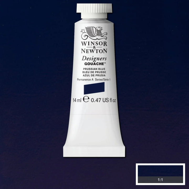 Prussian Blue Gouache WN 14ml