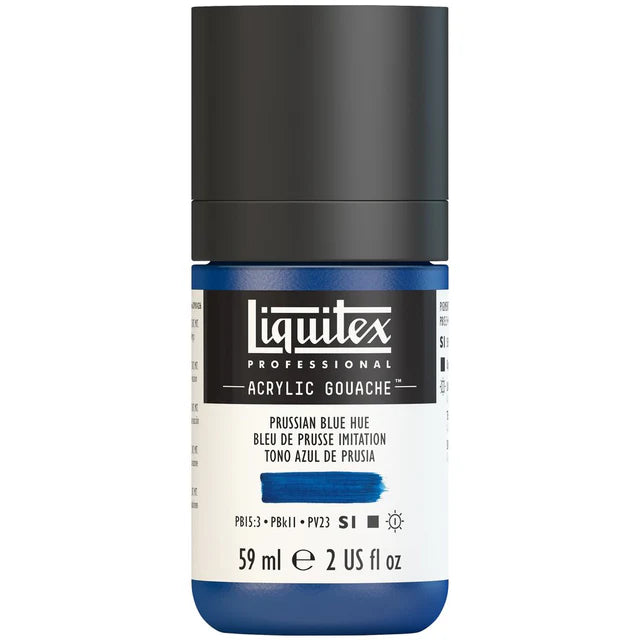 Prussian Blue Hue Acrylic Gouache liquitex 59ml