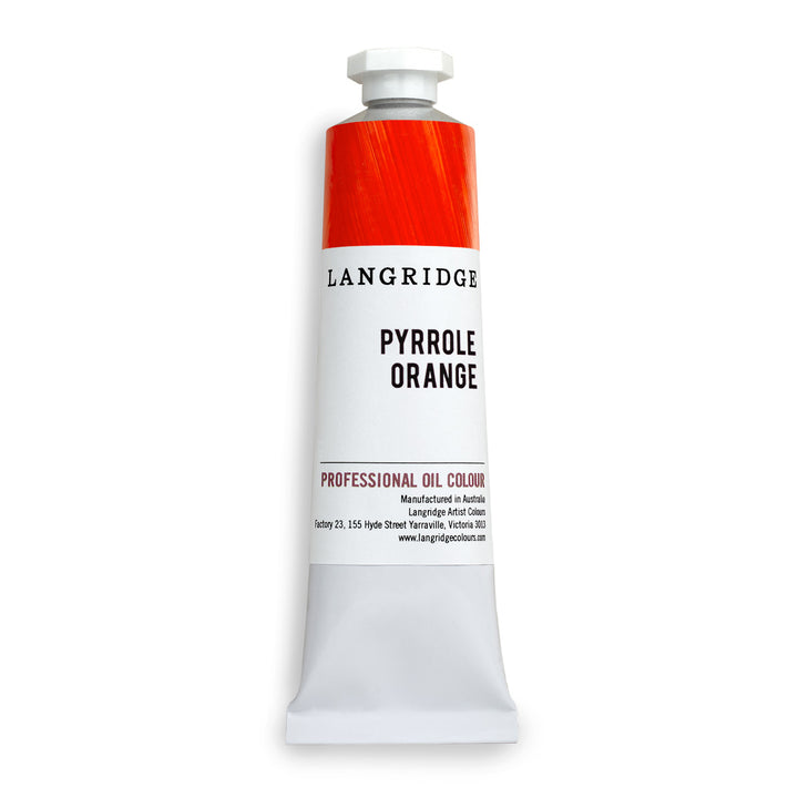 Langridge Pyrrole Orange Oil Colour