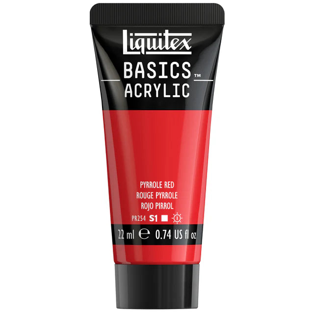 Pyrrole Red Basics Acrylic 118ml
