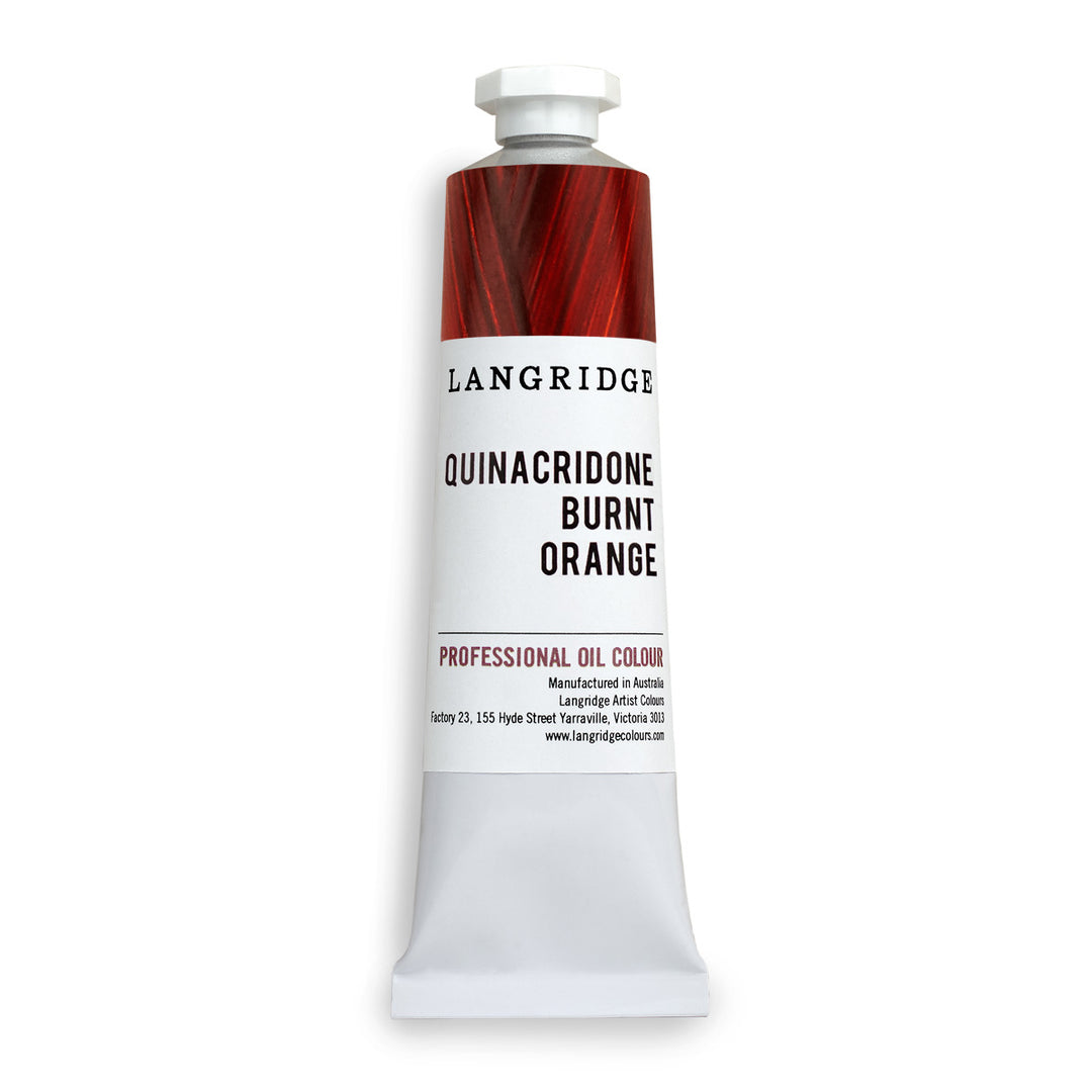Langridge Quinacridone Bt Orange Oil Colour