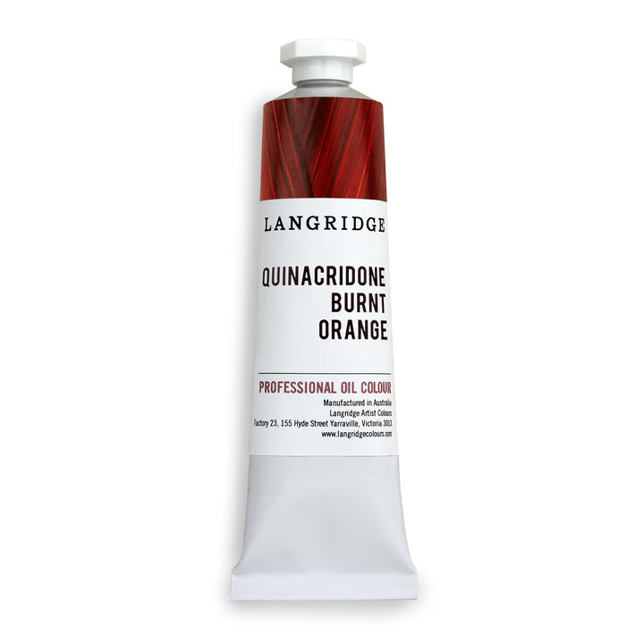 Langridge Quinacridone Bt Orange Oil Colour