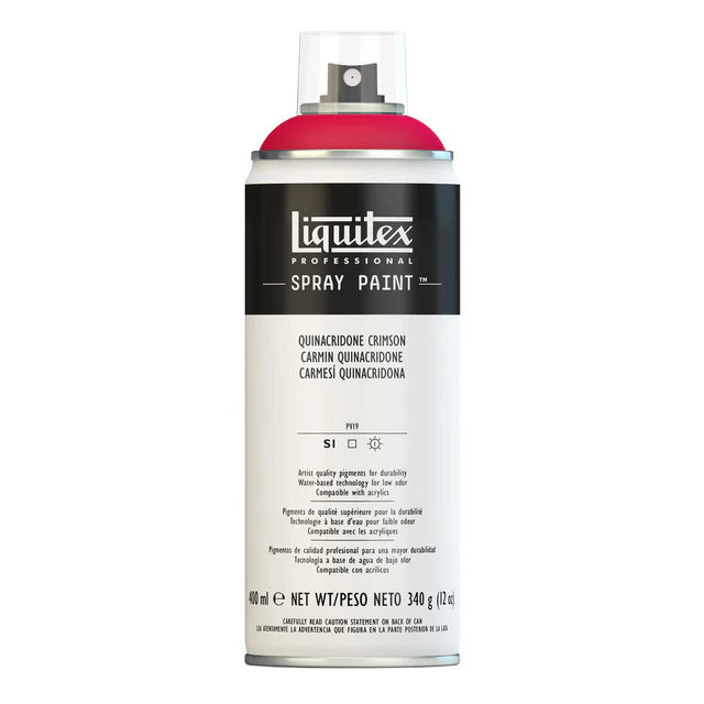 Quinacridone Crimson Liquitex Spray Paint 400ml Can
