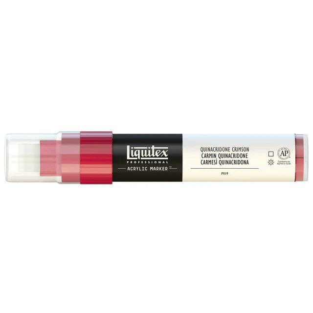 Quin Crimson Liquitex Paint Marker Wide 15mm
