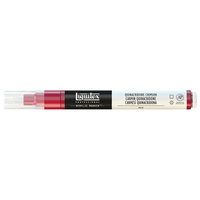 Quin Crimson Liquitex Paint Marker Wide 15mm