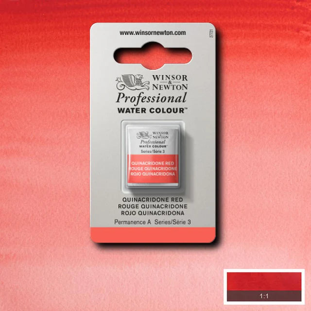 Quinacridone Red S3 Winsor &amp; Newton 1/2 Pan