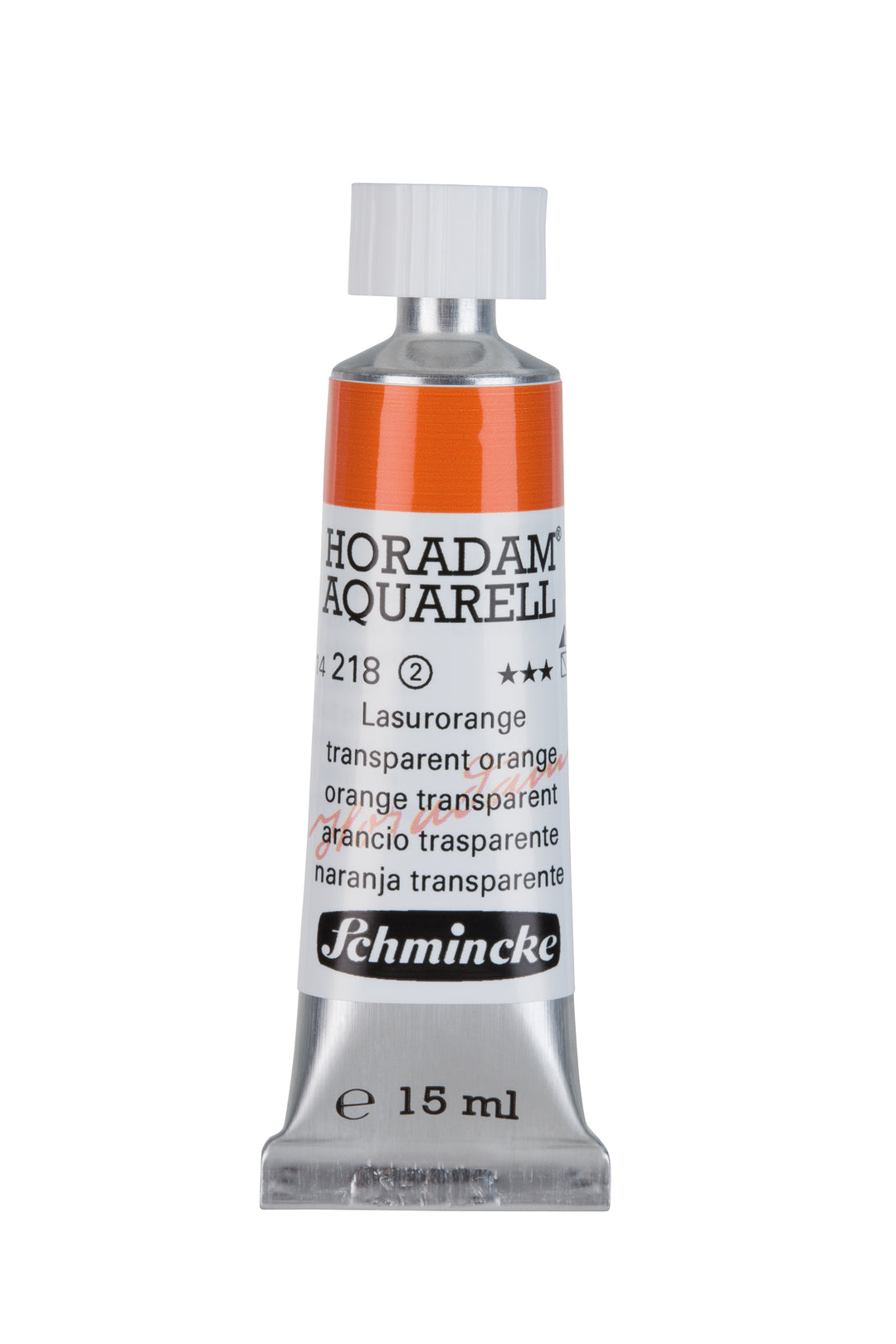 218 Transparent Orange Horadam