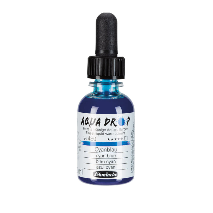 Cyan Blue Schmincke Aqua Drop 30ml