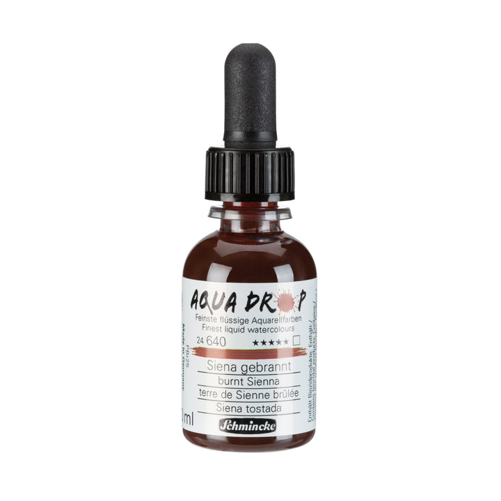 Burnt Sienna Schmincke Aqua Drop 30ml