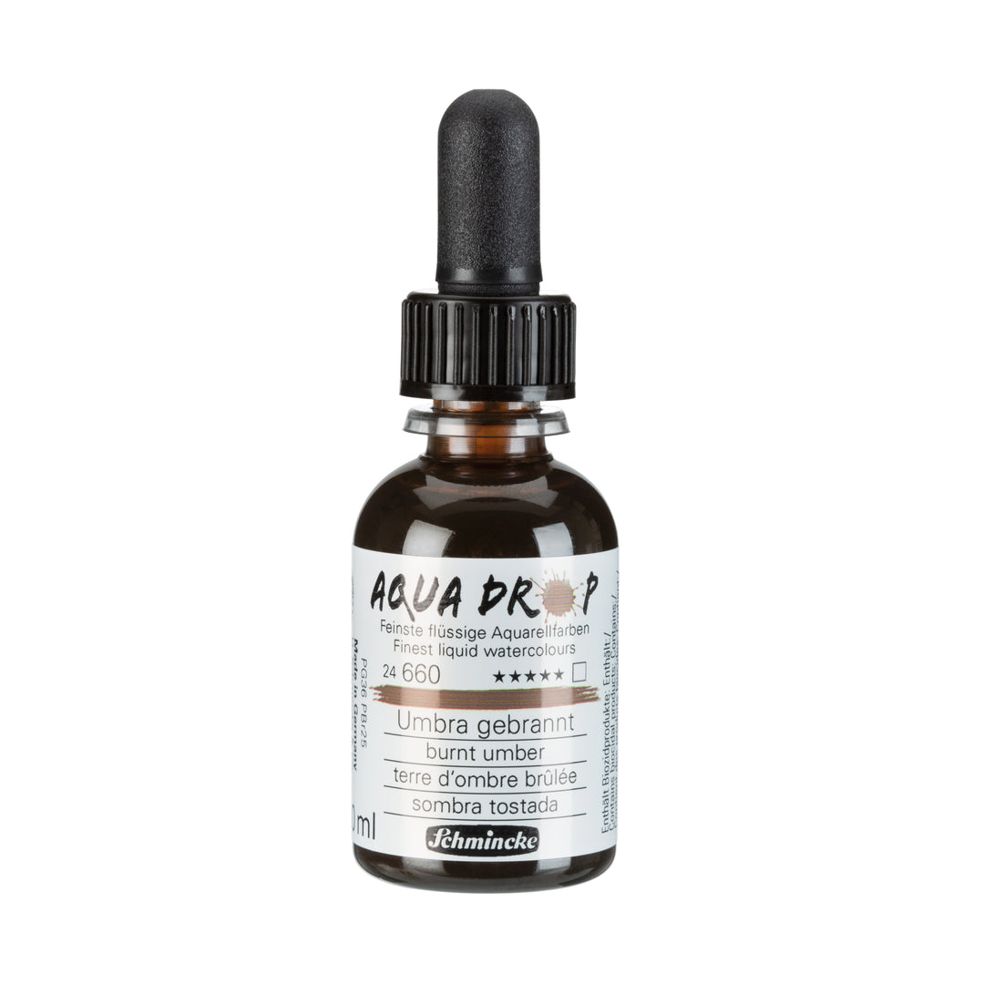 Burnt Umber Schmincke Aqua Drop 30ml