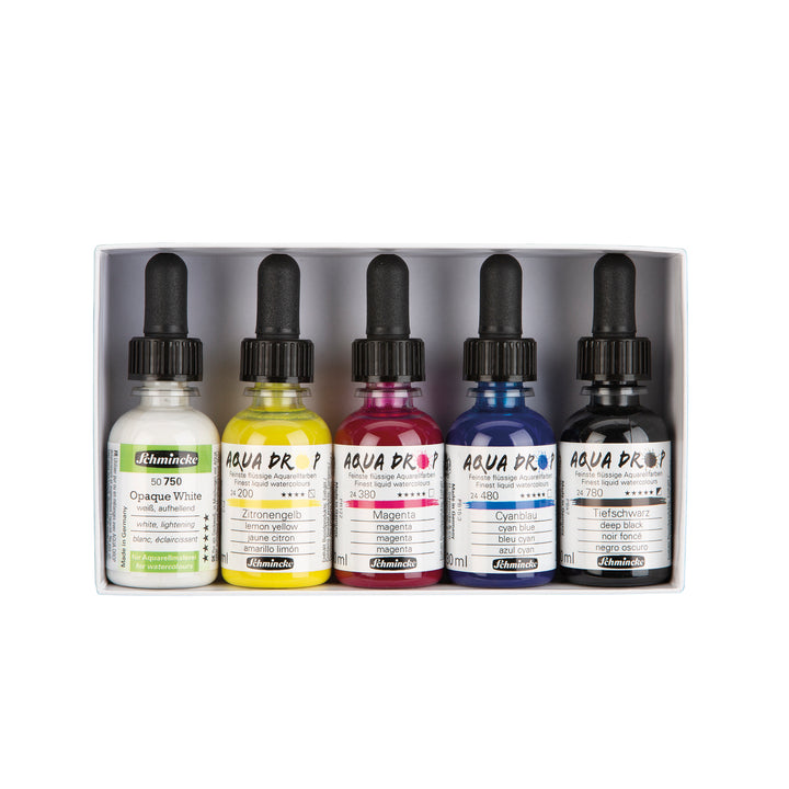 Schmincke Aqua Drop Primary Set 5x30ml