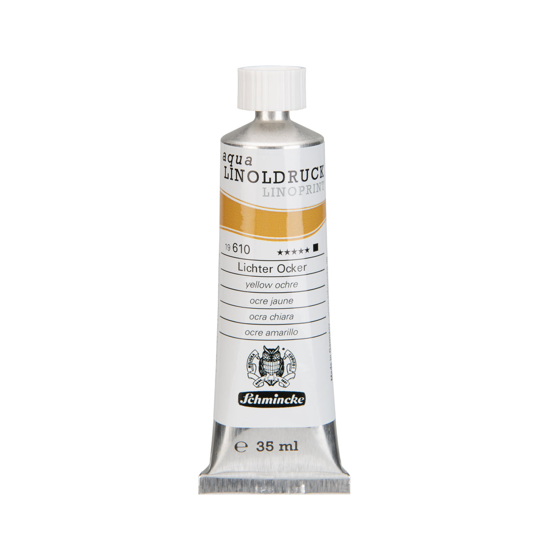 Yellow Ochre Schmincke Linoprint 35ml