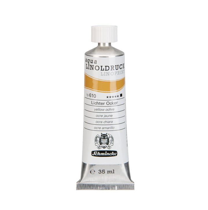 Yellow Ochre Schmincke Linoprint 35ml