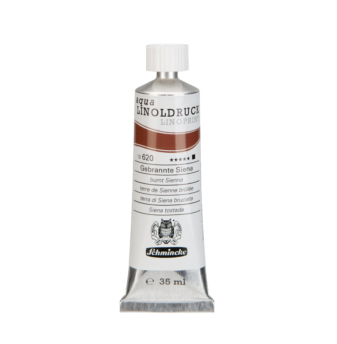 Burnt Sienna Schmincke Linoprint 35ml